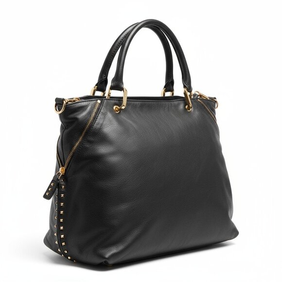 Marc Jacobs Blake Satchel | Slate Gray Leather | Vintage Classic - Picture 4 of 7